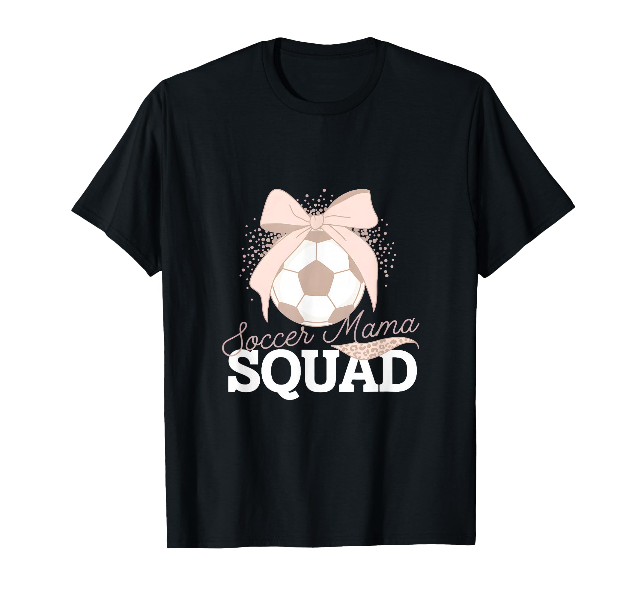 Soccer Mama Squad Coquette Sideline Soccer T-Shirt - Trendy Graphic Unisex - T-Shirt, Sweatshirt, Hoodie