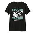 Soccer Dad Fathers Day Tri Blend T-Shirt - Aesthetic Graphic Men Women - T-Shirt, Sweatshirt, Hoodie