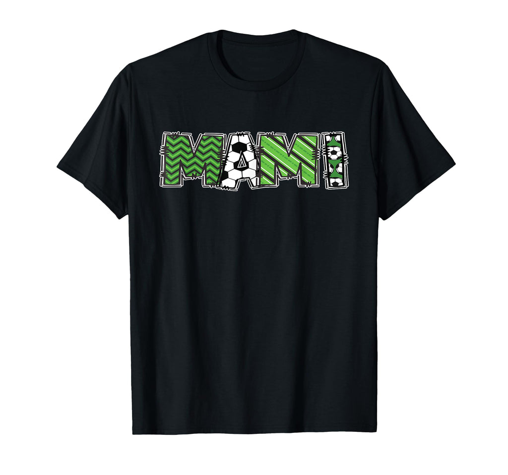 Soccer Mother Mami Birthday Party T-Shirt - Casual Everyday Wear Men Women - T-Shirt, Sweatshirt, Hoodie
