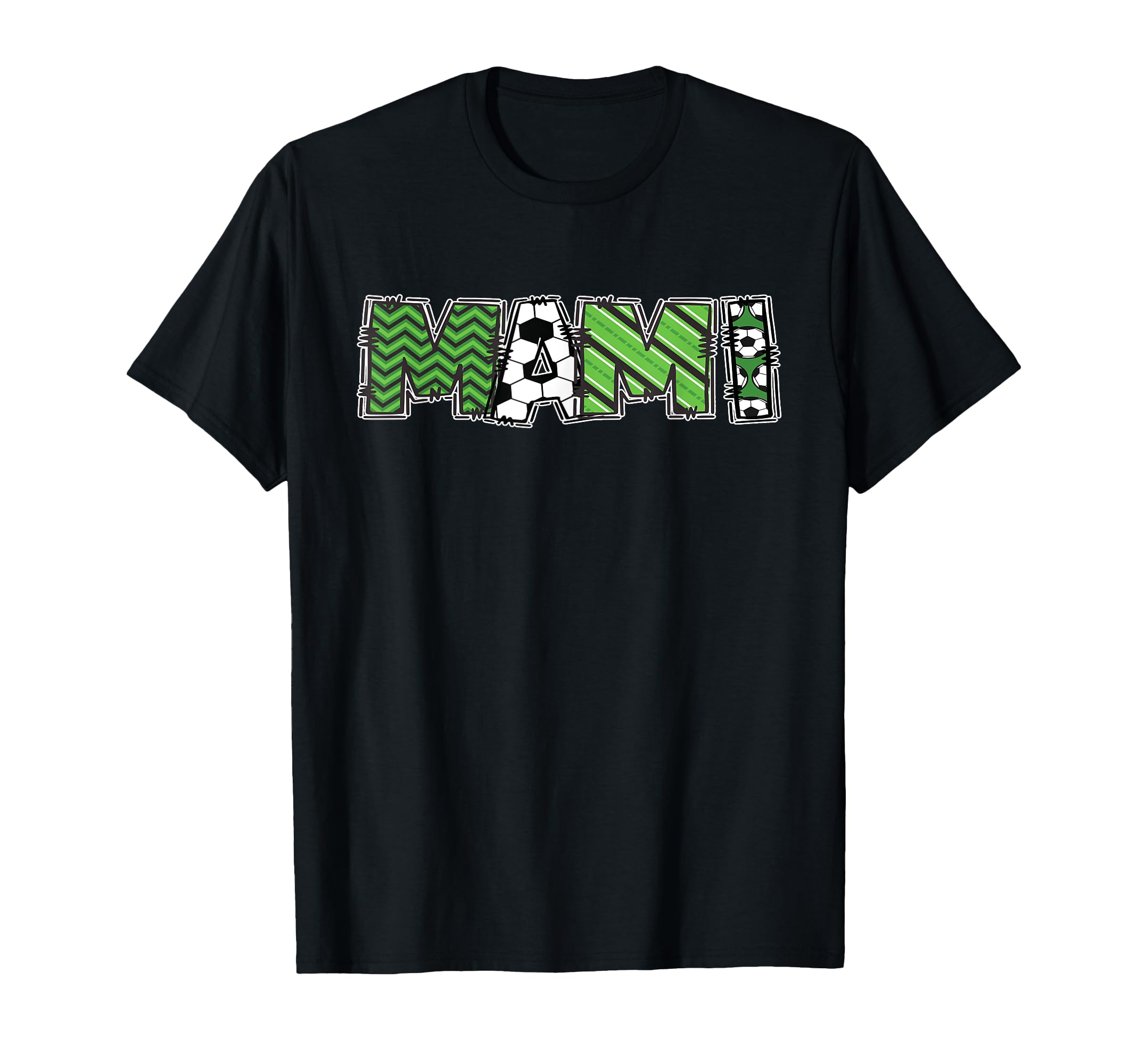 Soccer Mother Mami Birthday Party T-Shirt - Casual Everyday Wear Men Women - T-Shirt, Sweatshirt, Hoodie
