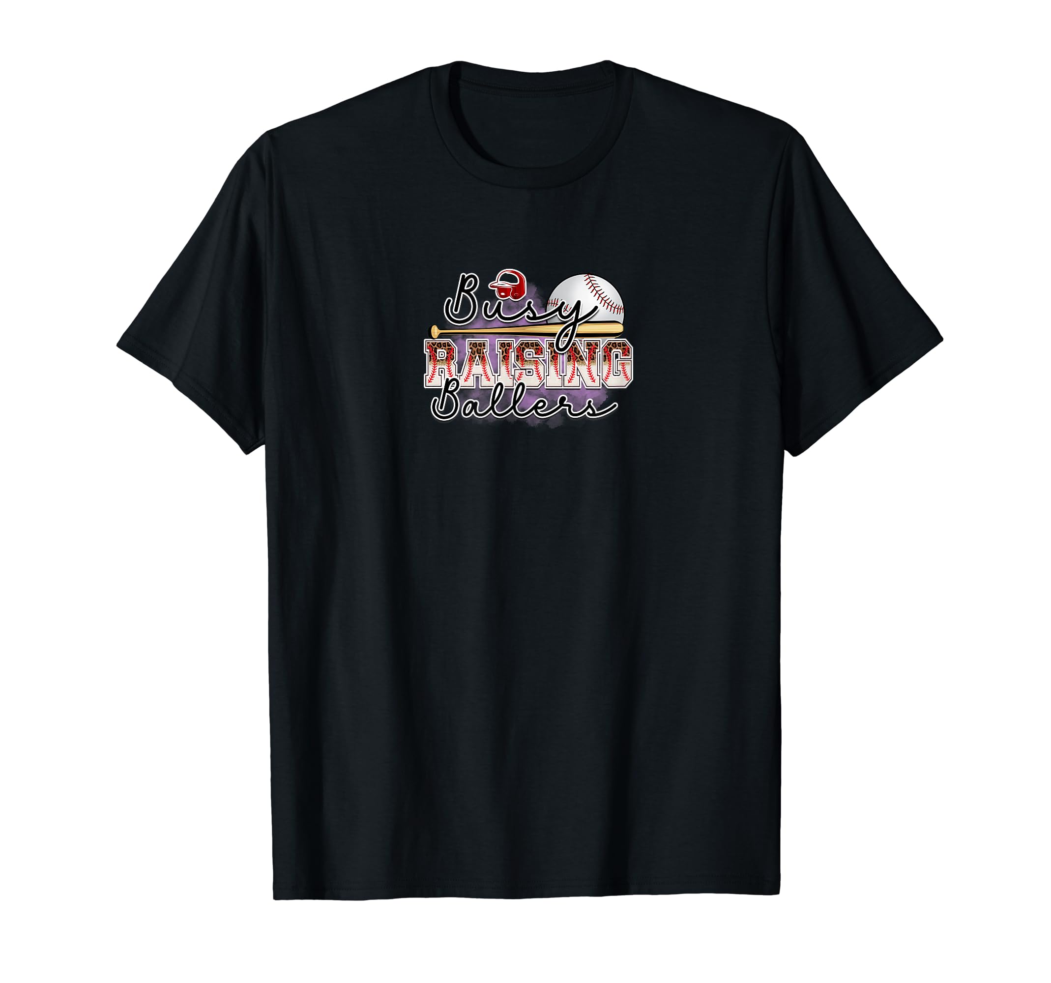 Busy Raising Ballers Funny Baseball T-Shirt - Streetwear Style for Adults - T-Shirt, Sweatshirt, Hoodie