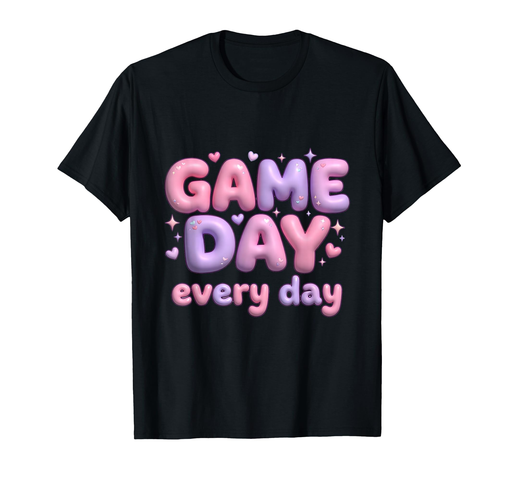 Game Day Every Day Softball Mom T-Shirt - Casual Everyday Wear for Adults - T-Shirt, Sweatshirt, Hoodie