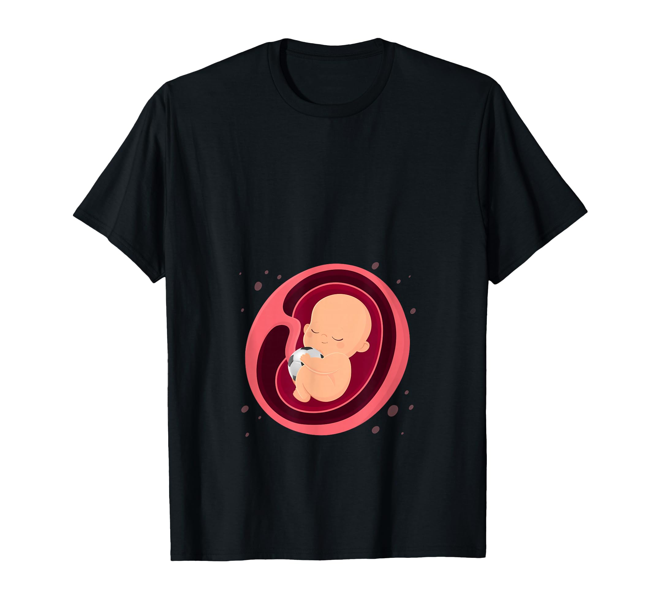 Pregnancy Announcement Soccer Players Fans T-Shirt - Graphic Print Unisex - T-Shirt, Sweatshirt, Hoodie