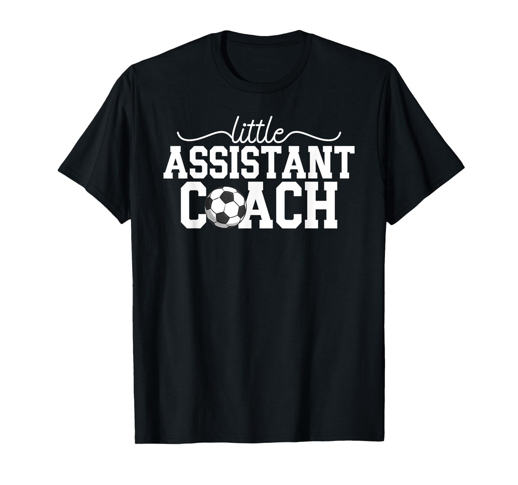 Little Assistant Coach Soccer Assistant T-Shirt - Graphic Print Men Women - T-Shirt, Sweatshirt, Hoodie