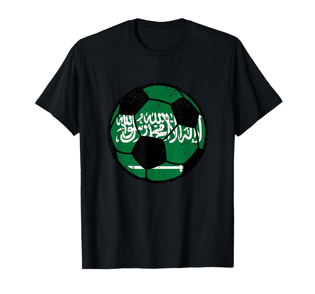 Saudi Arabia Flag Soccer Fans T-Shirt - Streetwear Style Men Women - T-Shirt, Sweatshirt, Hoodie