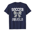Soccer Abuela Game Day Grandma Soccer T-Shirt - Novelty Apparel Unisex - T-Shirt, Sweatshirt, Hoodie