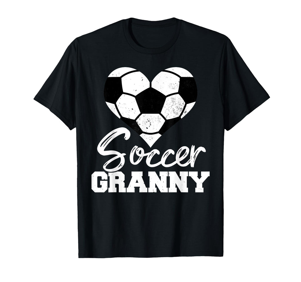 Soccer Granny Heart Funny Heartfelt T-Shirt - Minimalist Print Men Women - T-Shirt, Sweatshirt, Hoodie