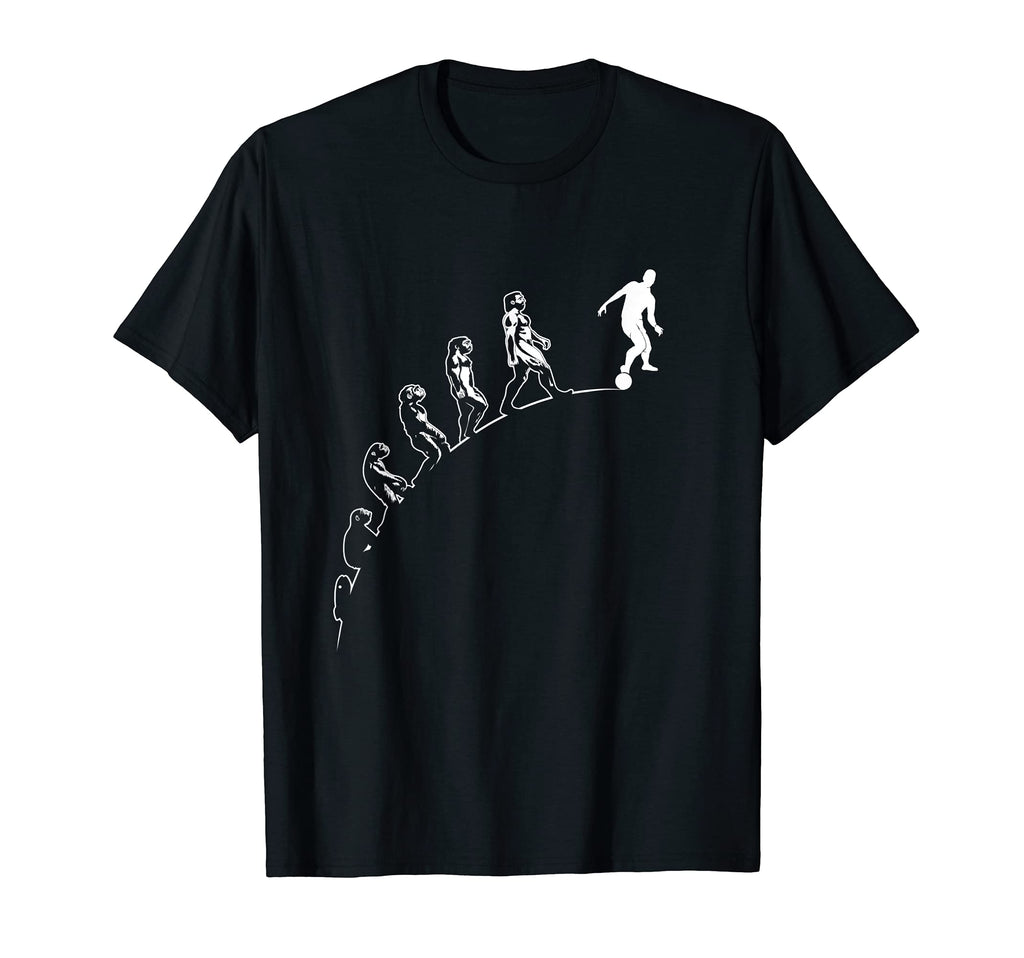 Soccer Evolution Funny Sport T-Shirt - Trendy Graphic for Adults - T-Shirt, Sweatshirt, Hoodie