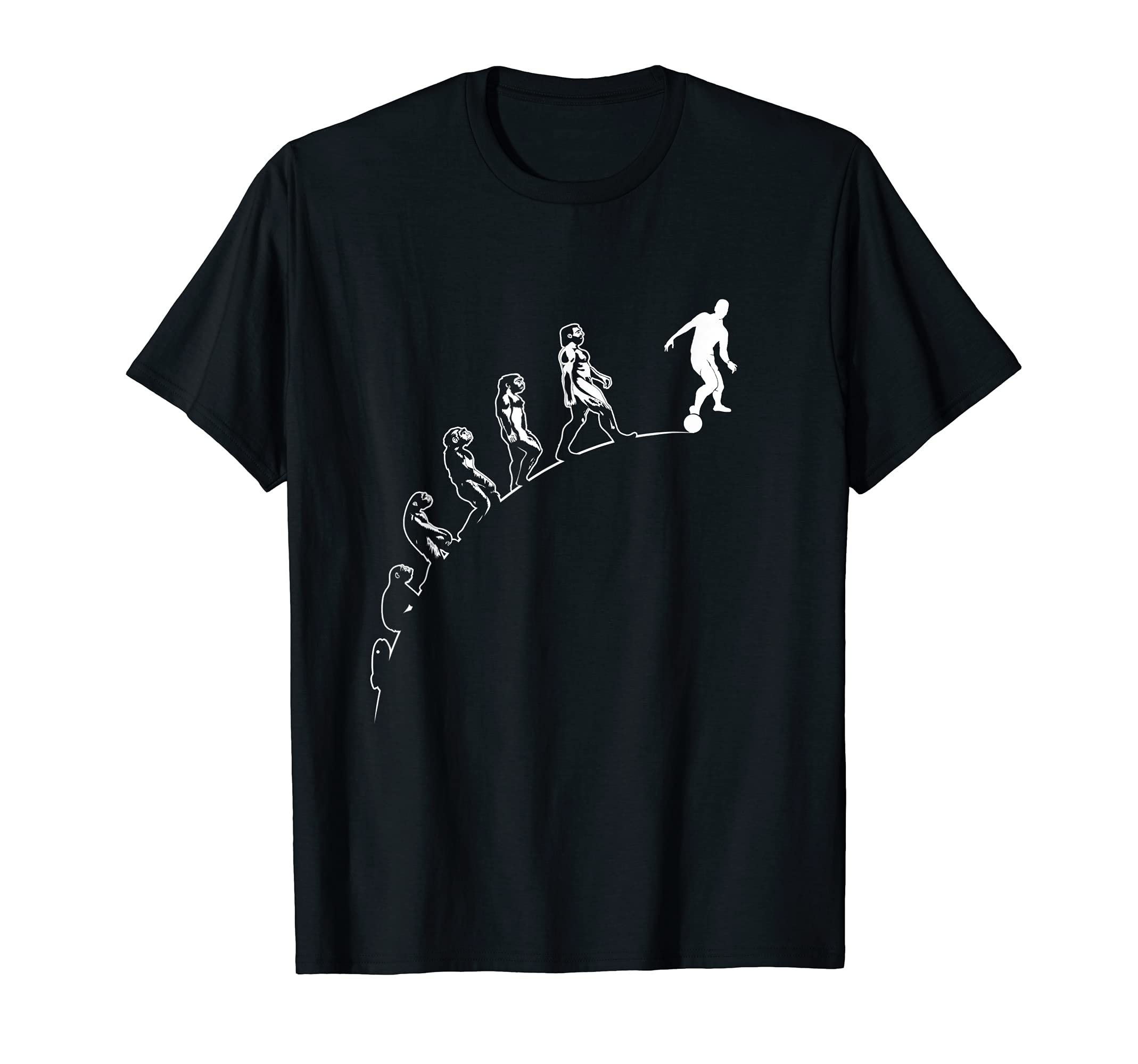 Soccer Evolution Funny Sport T-Shirt - Trendy Graphic for Adults - T-Shirt, Sweatshirt, Hoodie