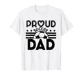Proud Soccer Dad Father Sport Soccer Player T-Shirt - Graphic Print Unisex - T-Shirt, Sweatshirt, Hoodie