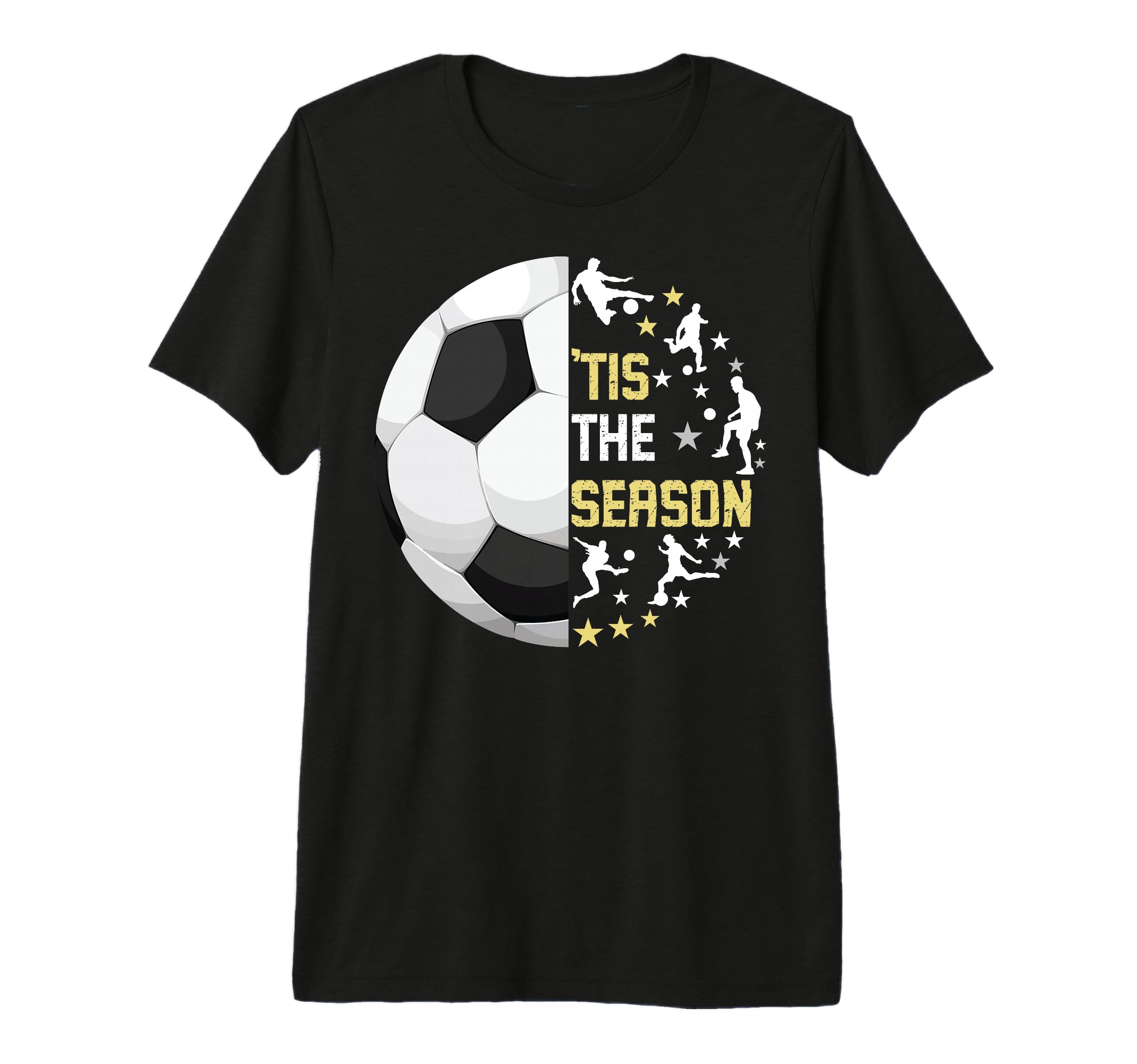 Soccer Funny Tis Season Tri Blend T-Shirt - Unique Graphic for Adults - T-Shirt, Sweatshirt, Hoodie