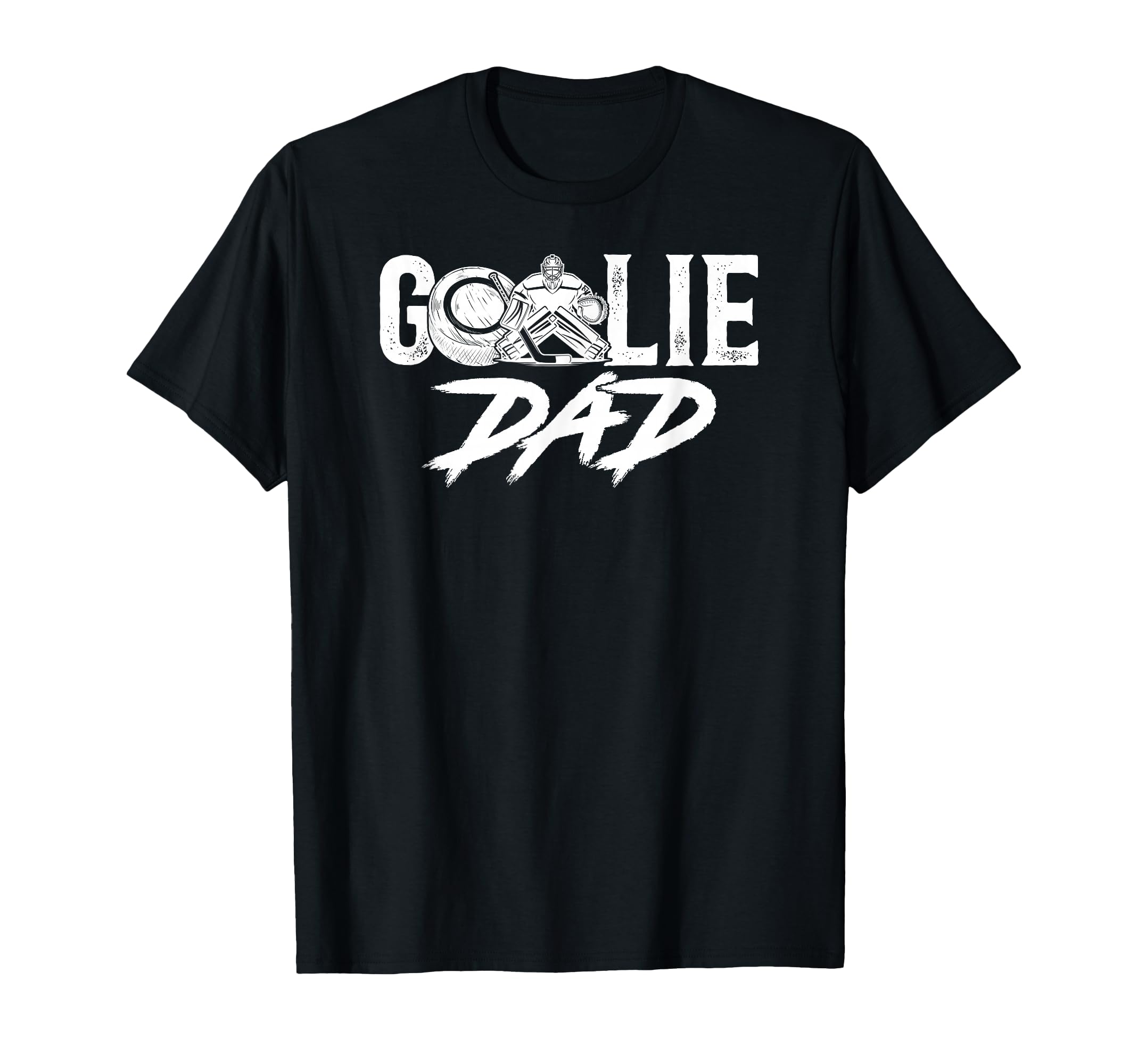 Ice Hockey Goalie Dad Hockey Keeper T-Shirt - Novelty Apparel for Adults - T-Shirt, Sweatshirt, Hoodie