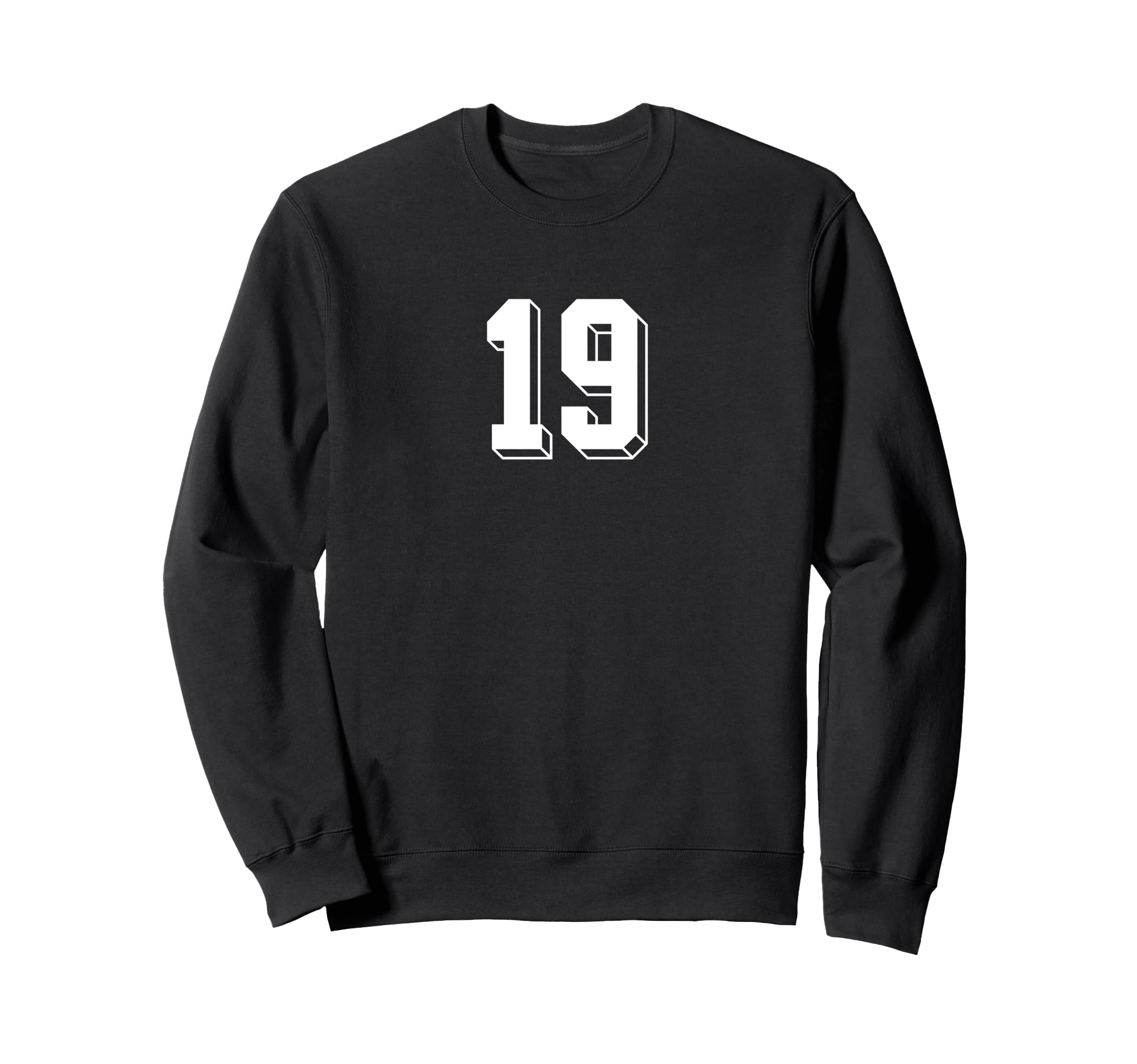 Number 19 80S 90S Soccer Team Sweatshirt - Casual Everyday Wear for Adults - T-Shirt, Sweatshirt, Hoodie