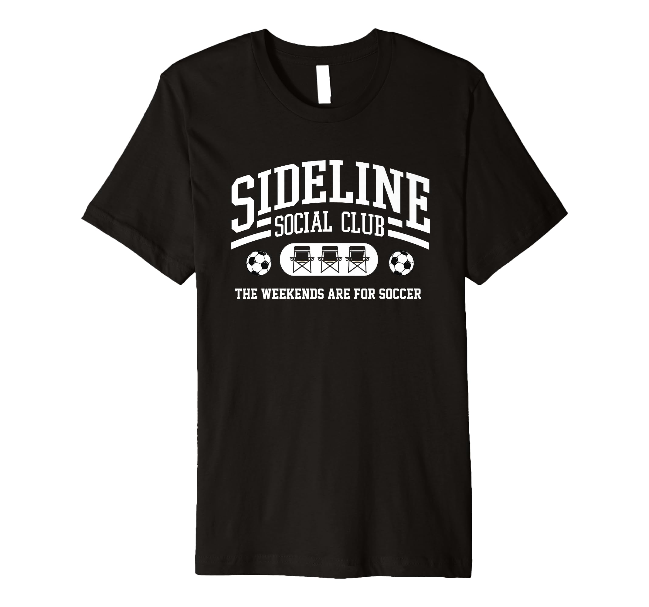 Sideline Social Club Soccer Mom Or T-Shirt - Custom Art Print Men Women - T-Shirt, Sweatshirt, Hoodie
