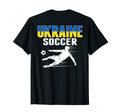 Ukraine Soccer Lovers Jersey Support T-Shirt - Graphic Print Men Women - T-Shirt, Sweatshirt, Hoodie