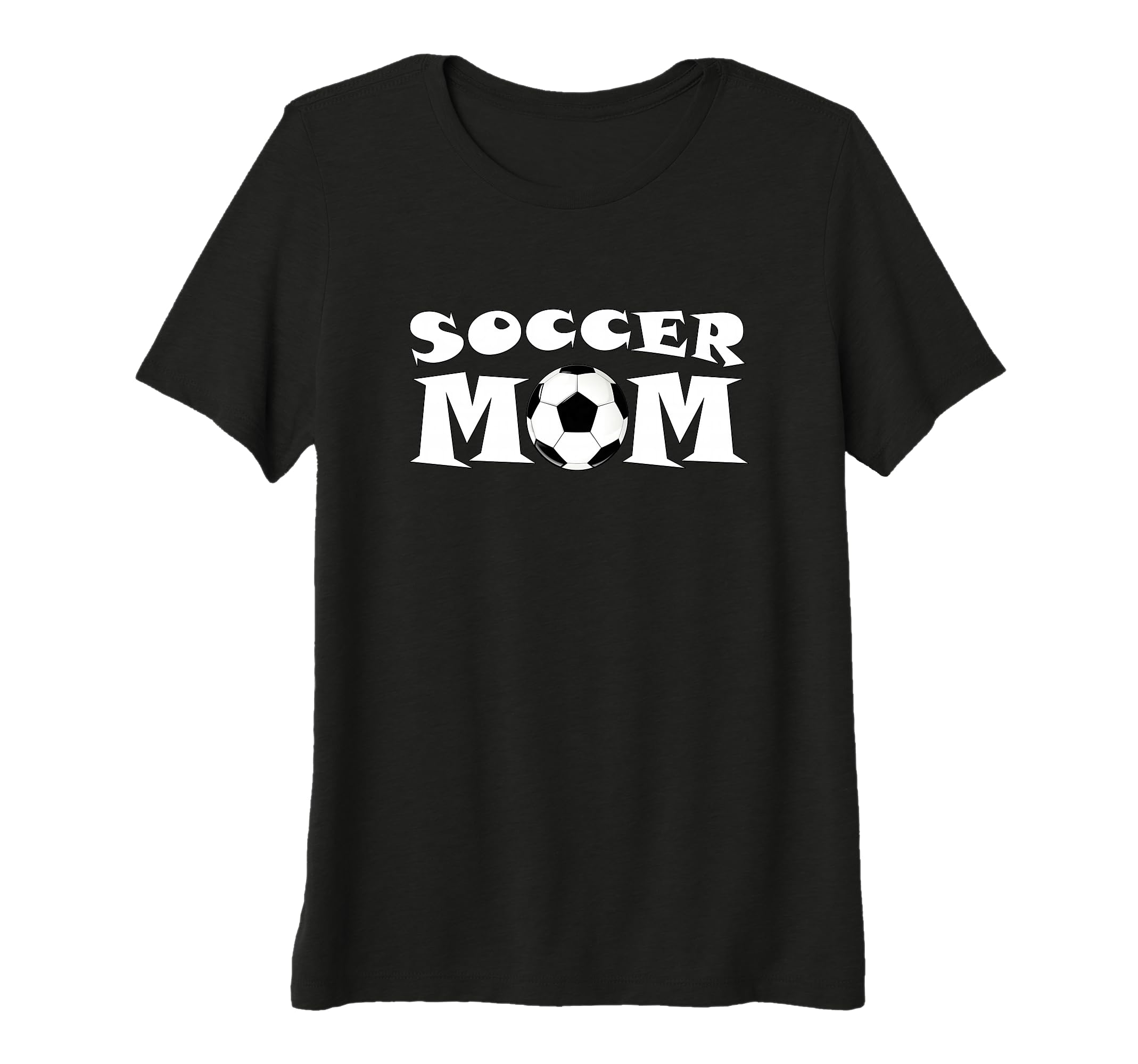 Womens Soccer Mom Proud Sports Mother Tri T-Shirt - Unique Graphic Unisex - T-Shirt, Sweatshirt, Hoodie