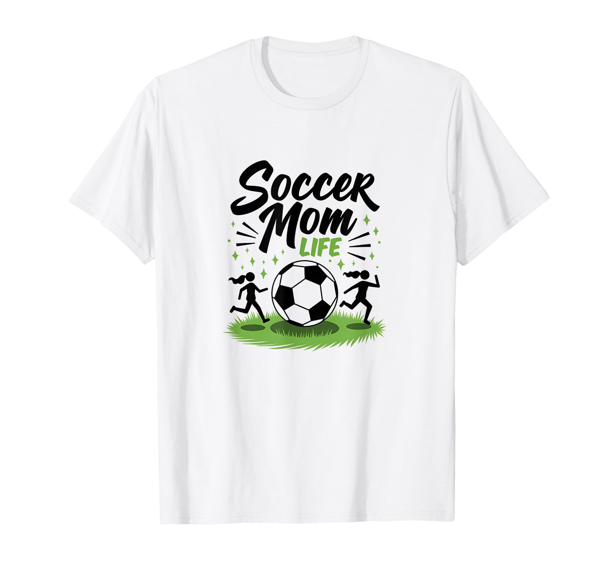 Soccer Mom Life Proud Parent Team Sweatshirt - Novelty Apparel Unisex - T-Shirt, Sweatshirt, Hoodie