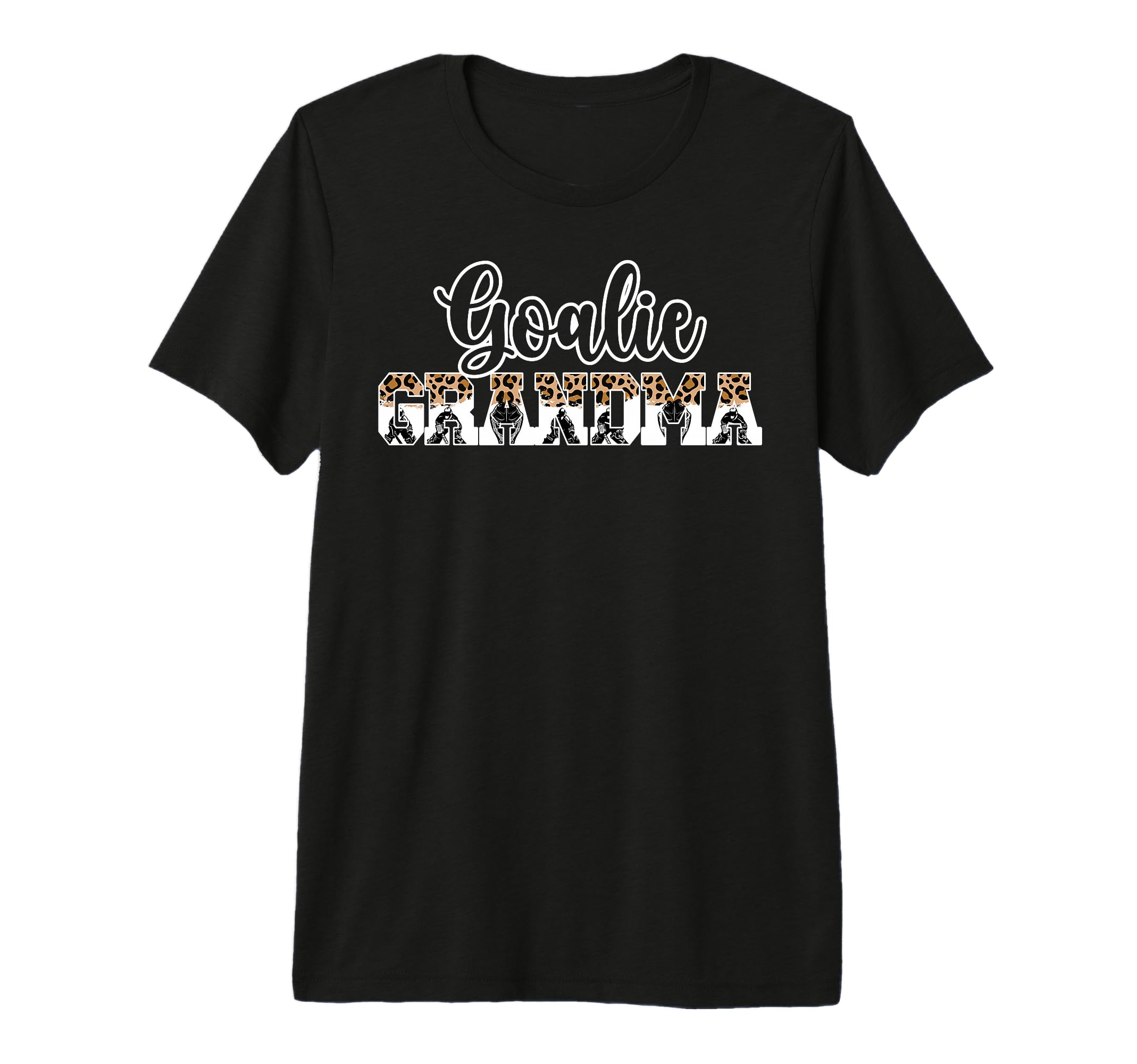 Ice Hockey Goalie Grandma Hockey T-Shirt - Casual Everyday Wear Men Women - T-Shirt, Sweatshirt, Hoodie