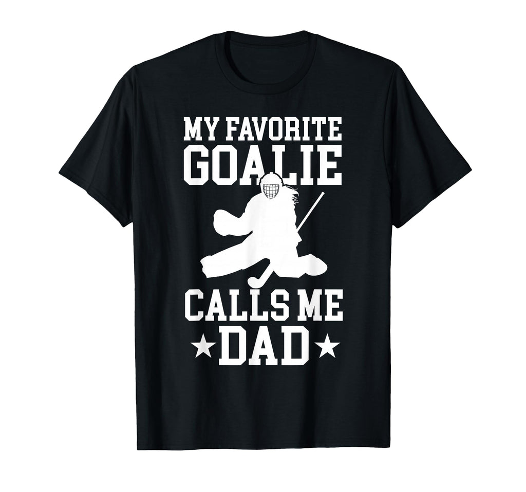 Proud Field Hockey Goalie Dad Field T-Shirt - Novelty Apparel for Adults - T-Shirt, Sweatshirt, Hoodie