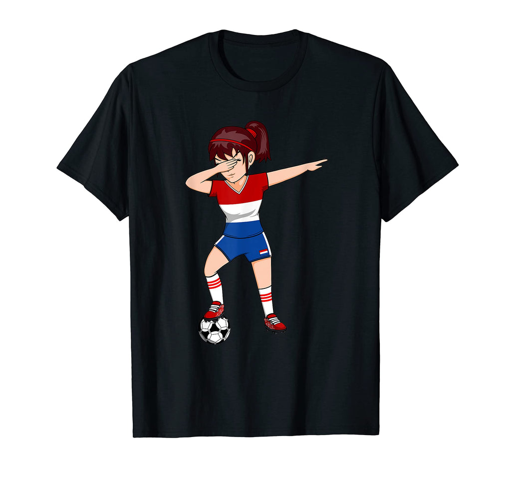 Dabbing Soccer Netherlands Jersey T-Shirt - Streetwear Style for Adults - T-Shirt, Sweatshirt, Hoodie