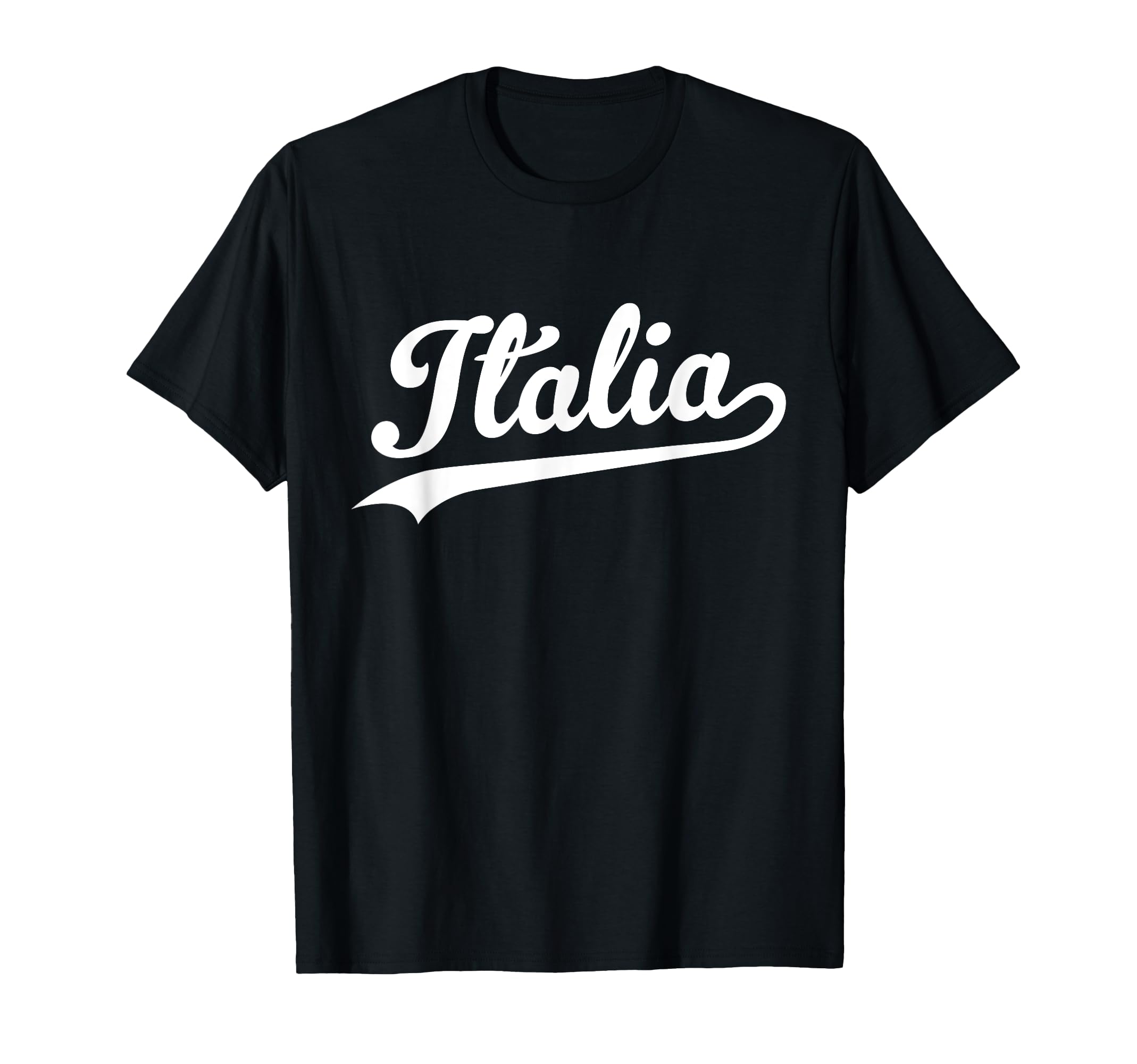 Italia Baseball Soccer Jersey Script T-Shirt - Graphic Print Unisex - T-Shirt, Sweatshirt, Hoodie