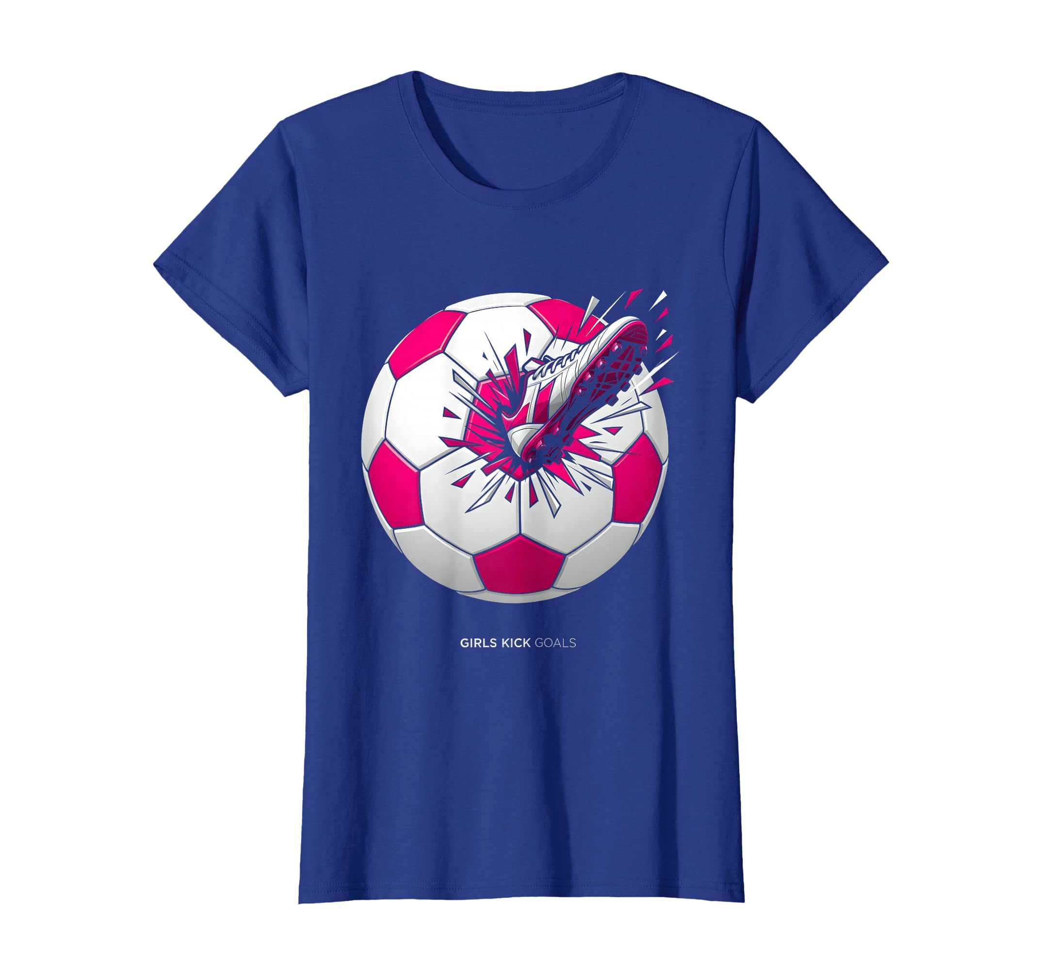 Kick Goals Soccer T-Shirt - Custom Art Print Unisex - T-Shirt, Sweatshirt, Hoodie