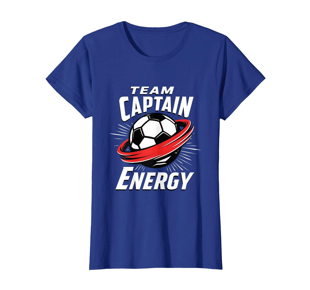 Team Captain Energy Soccer T-Shirt - Graphic Print for Adults - T-Shirt, Sweatshirt, Hoodie