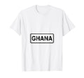 Ghana Football Soccer T-Shirt - Minimalist Print Men Women - T-Shirt, Sweatshirt, Hoodie
