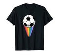 Gay Pride Lbgtq Rainbow Football T-Shirt - Novelty Apparel Men Women - T-Shirt, Sweatshirt, Hoodie