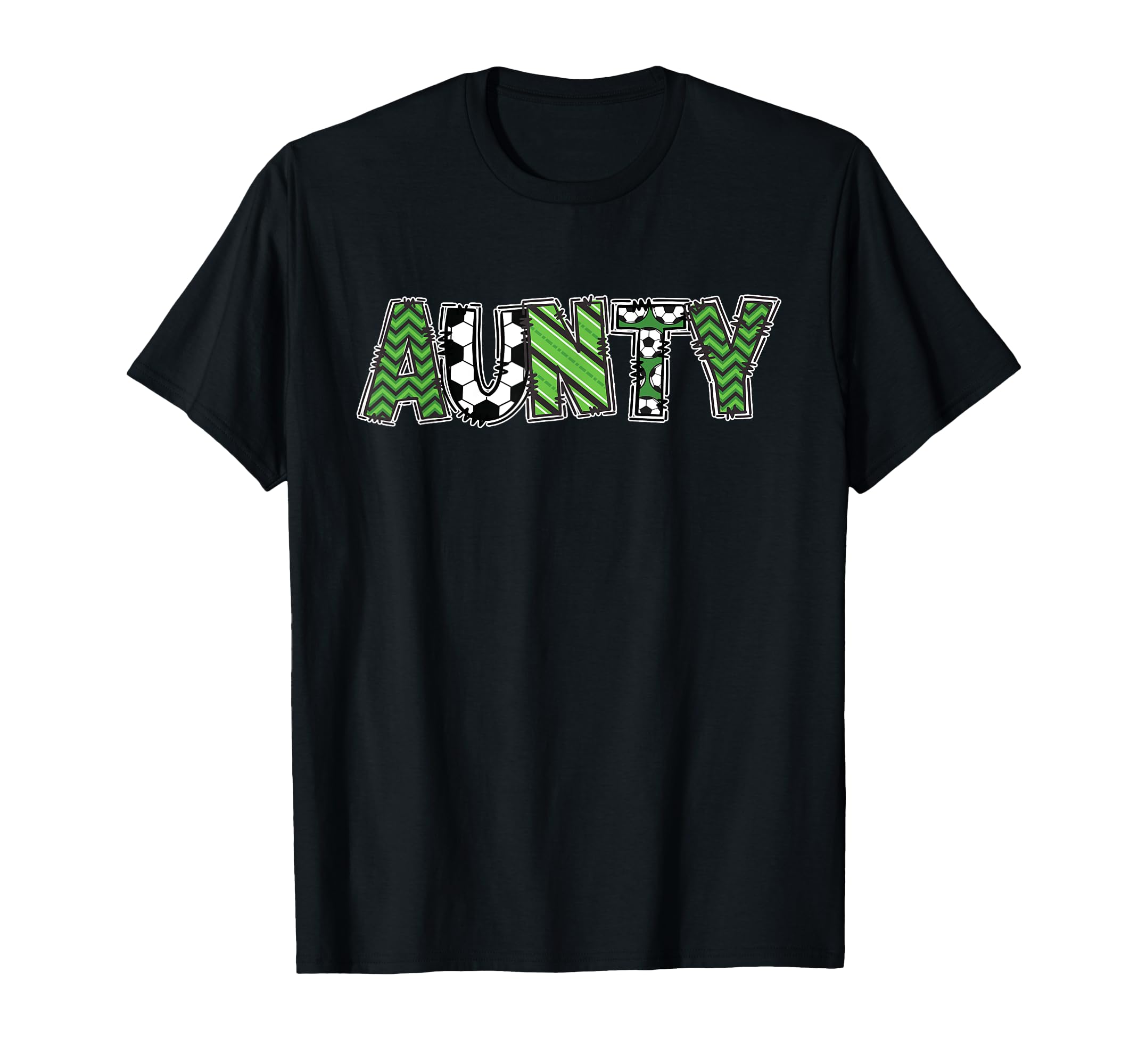 Soccer Aunt Aunty Birthday Party T-Shirt - Aesthetic Graphic Unisex - T-Shirt, Sweatshirt, Hoodie