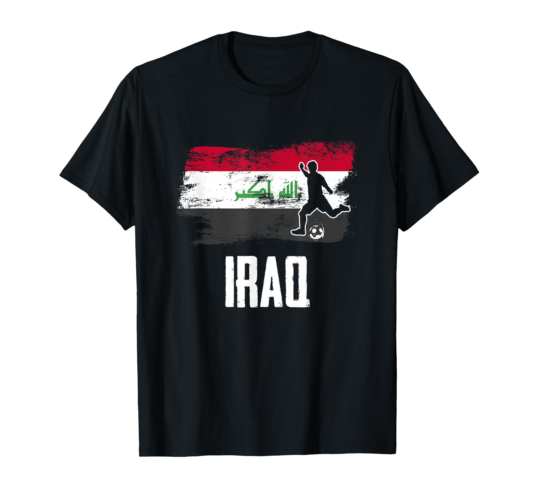Iraq Flag Jersey Iraqi Soccer Team T-Shirt - Streetwear Style Men Women - T-Shirt, Sweatshirt, Hoodie