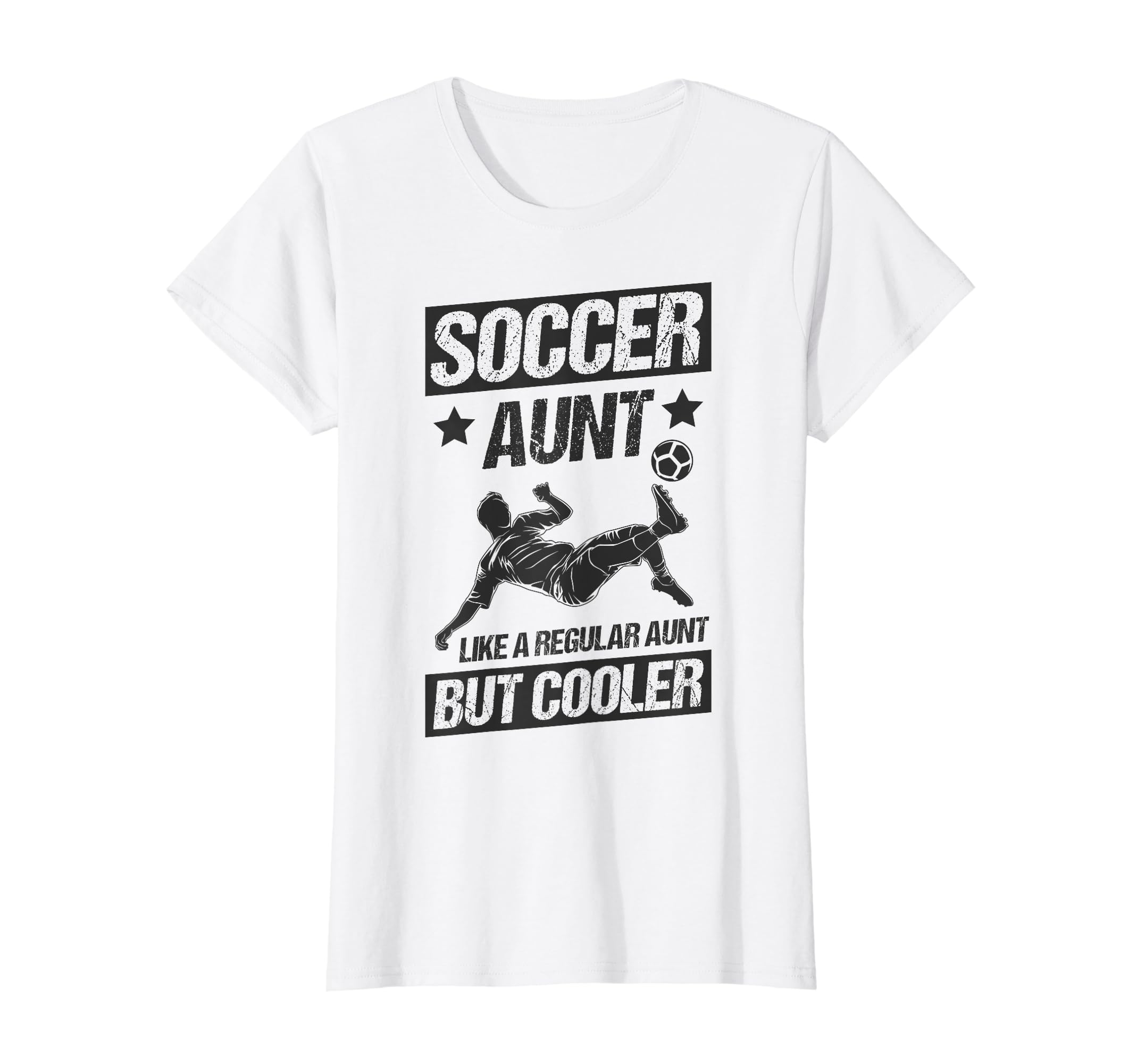 Soccer Aunt Like Regular Aunt But T-Shirt - Aesthetic Graphic Men Women - T-Shirt, Sweatshirt, Hoodie