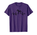 Zebra Heartbeat T-Shirt - Fun Novelty Design Unisex - T-Shirt, Sweatshirt, Hoodie