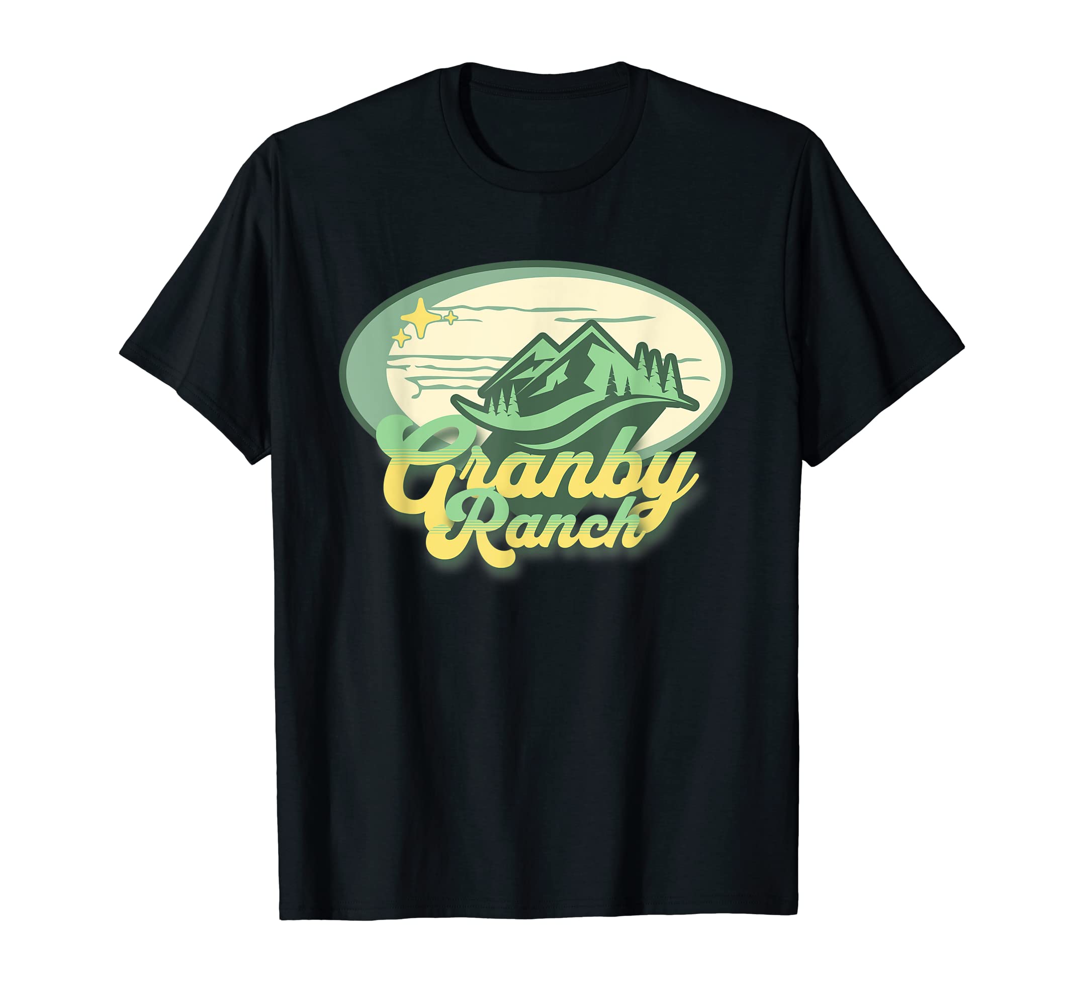 Green Mountains Granby Ranch T-Shirt - Casual Everyday Wear for Adults - T-Shirt, Sweatshirt, Hoodie
