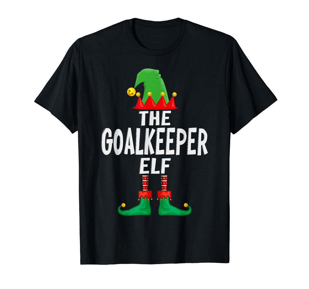 Goalkeeper Elf Matching Family T-Shirt - Minimalist Print Unisex - T-Shirt, Sweatshirt, Hoodie