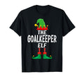 Goalkeeper Elf Matching Family T-Shirt - Minimalist Print Unisex - T-Shirt, Sweatshirt, Hoodie