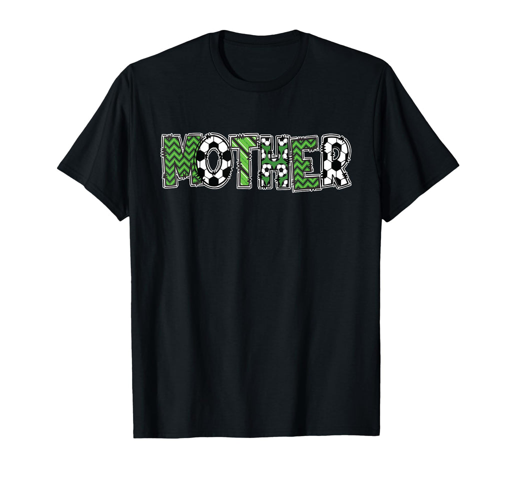Soccer Mommy Mother Birthday Party T-Shirt - Minimalist Print Unisex - T-Shirt, Sweatshirt, Hoodie