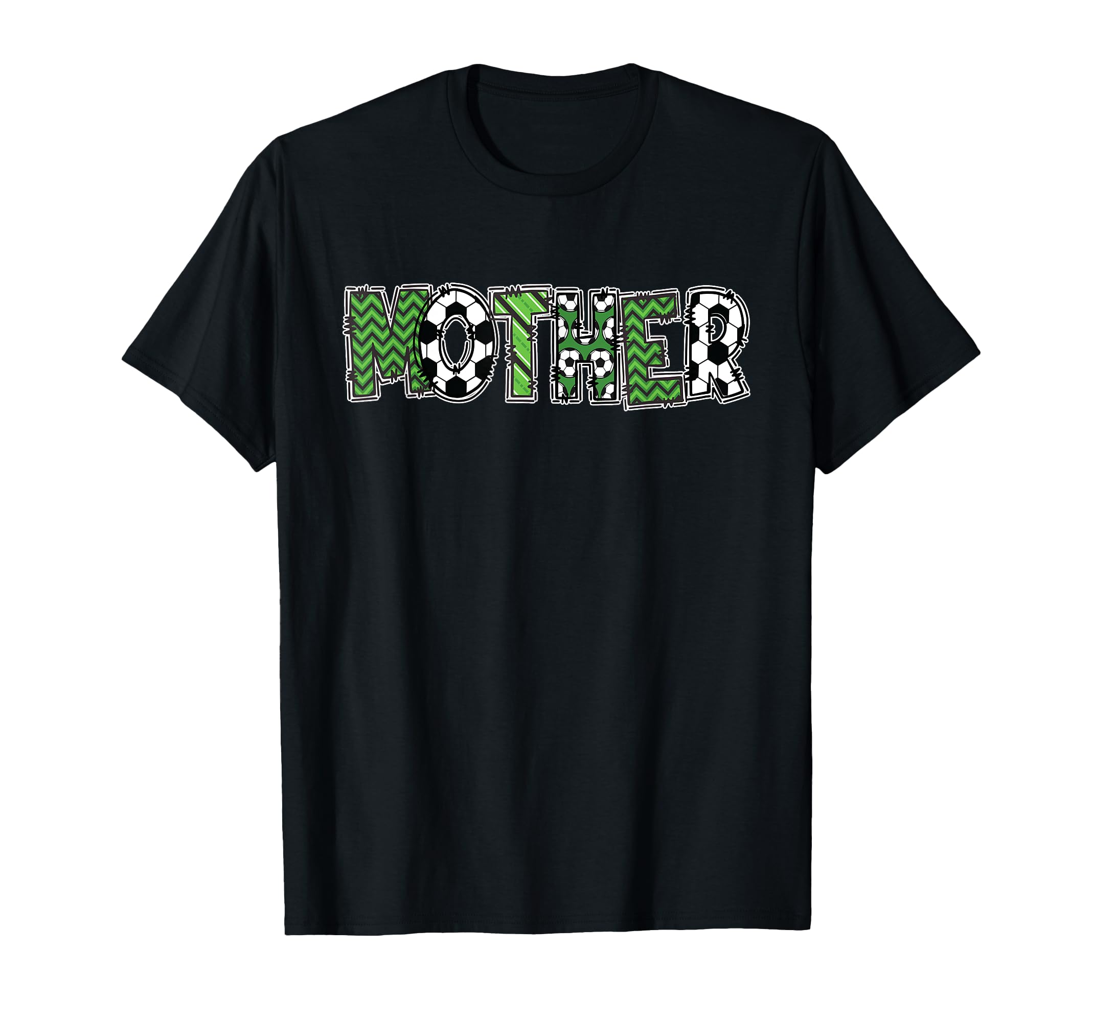 Soccer Mommy Mother Birthday Party T-Shirt - Minimalist Print Unisex - T-Shirt, Sweatshirt, Hoodie
