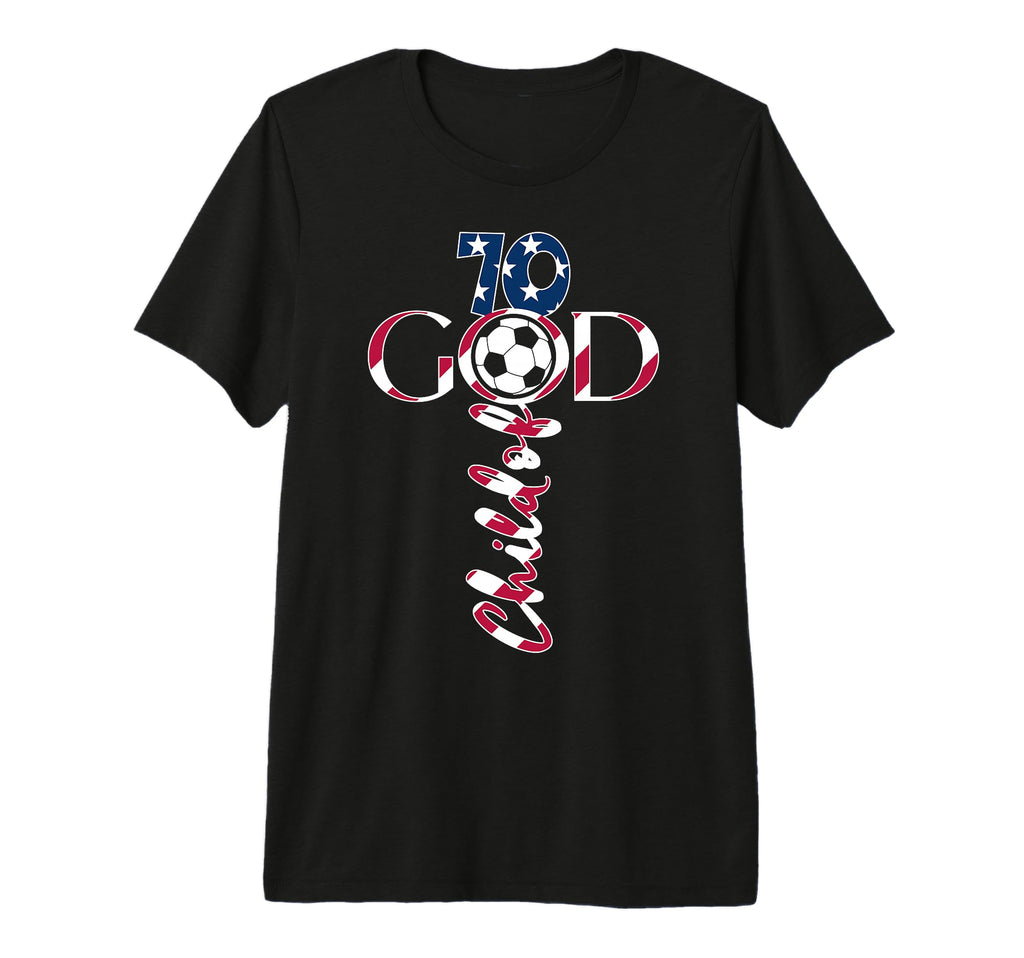 Jesus 70 Years Child God Soccer 70Th T-Shirt - Trendy Graphic Unisex - T-Shirt, Sweatshirt, Hoodie
