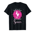 Just Who Loves Soccer Outfit T-Shirt - Aesthetic Graphic Unisex - T-Shirt, Sweatshirt, Hoodie