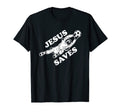 Jesus Saves Soccer Goalie T-Shirt - Trendy Graphic Unisex - T-Shirt, Sweatshirt, Hoodie