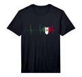 Cinco De Mayo Heartbeat Ekg Pulse T-Shirt - Unique Graphic for Adults - T-Shirt, Sweatshirt, Hoodie