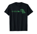 Funny Soccer Heartbeat Ecg Football Goal T-Shirt - Streetwear Style Unisex - T-Shirt, Sweatshirt, Hoodie