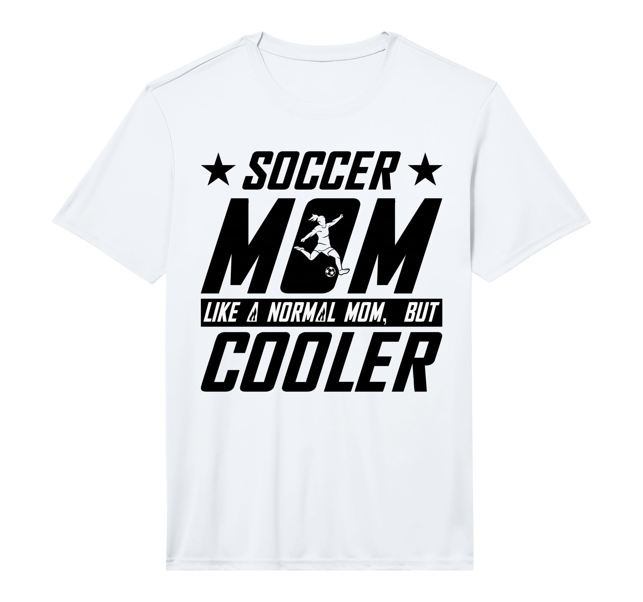 Mens Soccer Mom Performance T-Shirt - Minimalist Print Unisex - T-Shirt, Sweatshirt, Hoodie