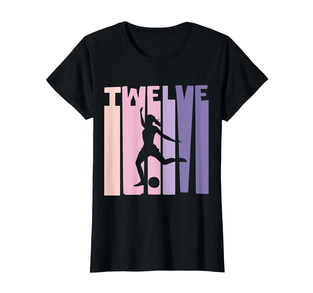 12 Years Soccer Gift 12Th Birthday T-Shirt - Custom Art Print Unisex - T-Shirt, Sweatshirt, Hoodie
