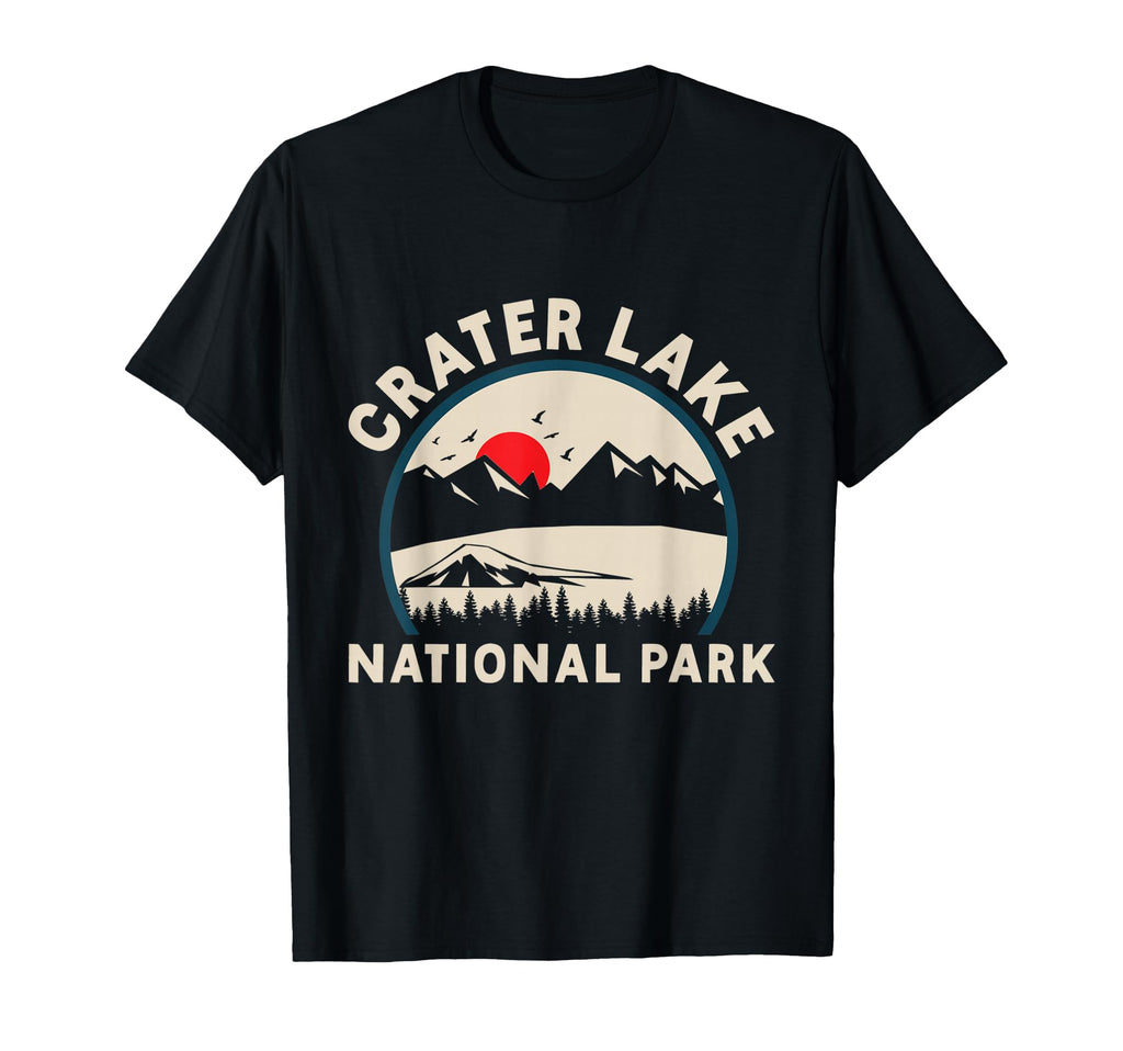 Crater Lake National Park Outdoor T-Shirt - Streetwear Style for Adults - T-Shirt, Sweatshirt, Hoodie