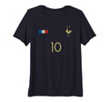 France Number 10 French Soccer T-Shirt - Trendy Graphic for Adults - T-Shirt, Sweatshirt, Hoodie