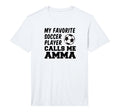 Mens My Favorite Soccer Player Calls T-Shirt - Custom Art Print for Adults - T-Shirt, Sweatshirt, Hoodie