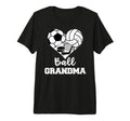 Ball Grandma Heart Funny Soccer T-Shirt - Streetwear Style Men Women - T-Shirt, Sweatshirt, Hoodie