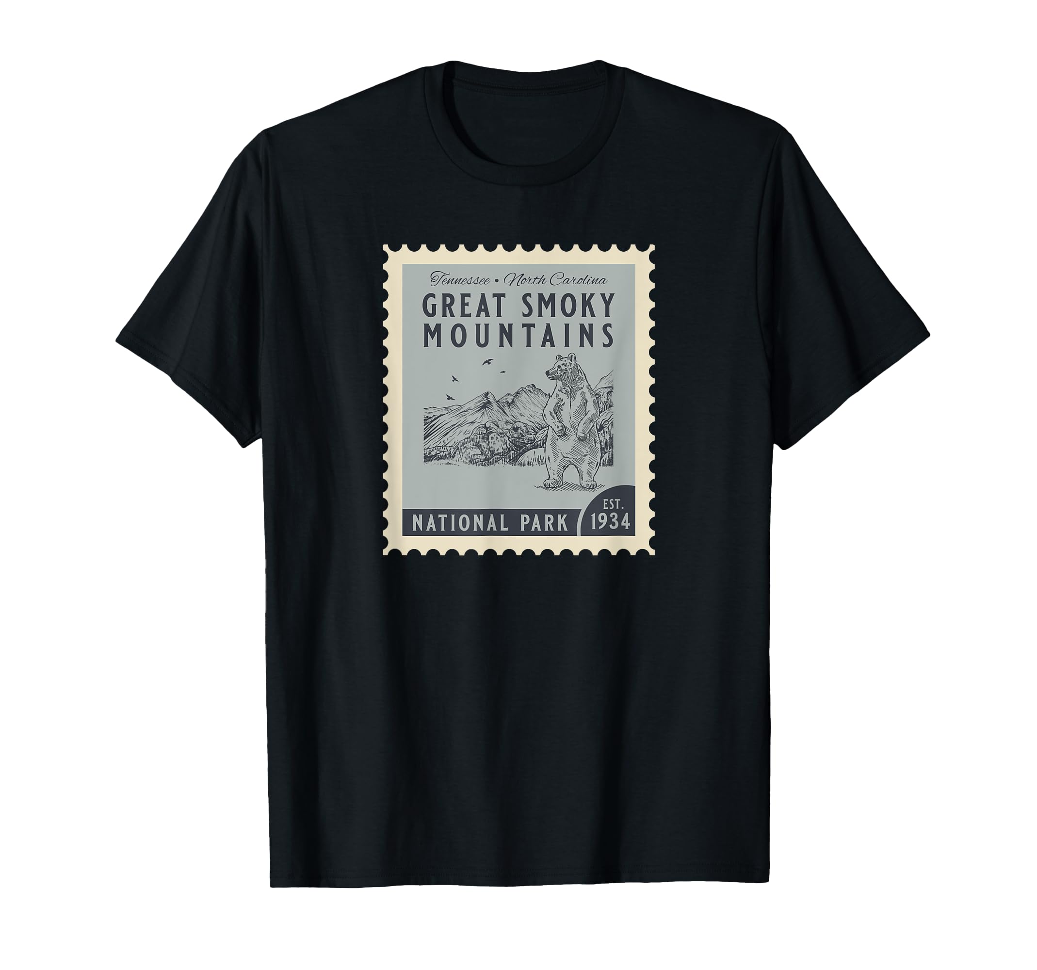 Great Smoky Mountains National T-Shirt - Casual Everyday Wear Men Women - T-Shirt, Sweatshirt, Hoodie